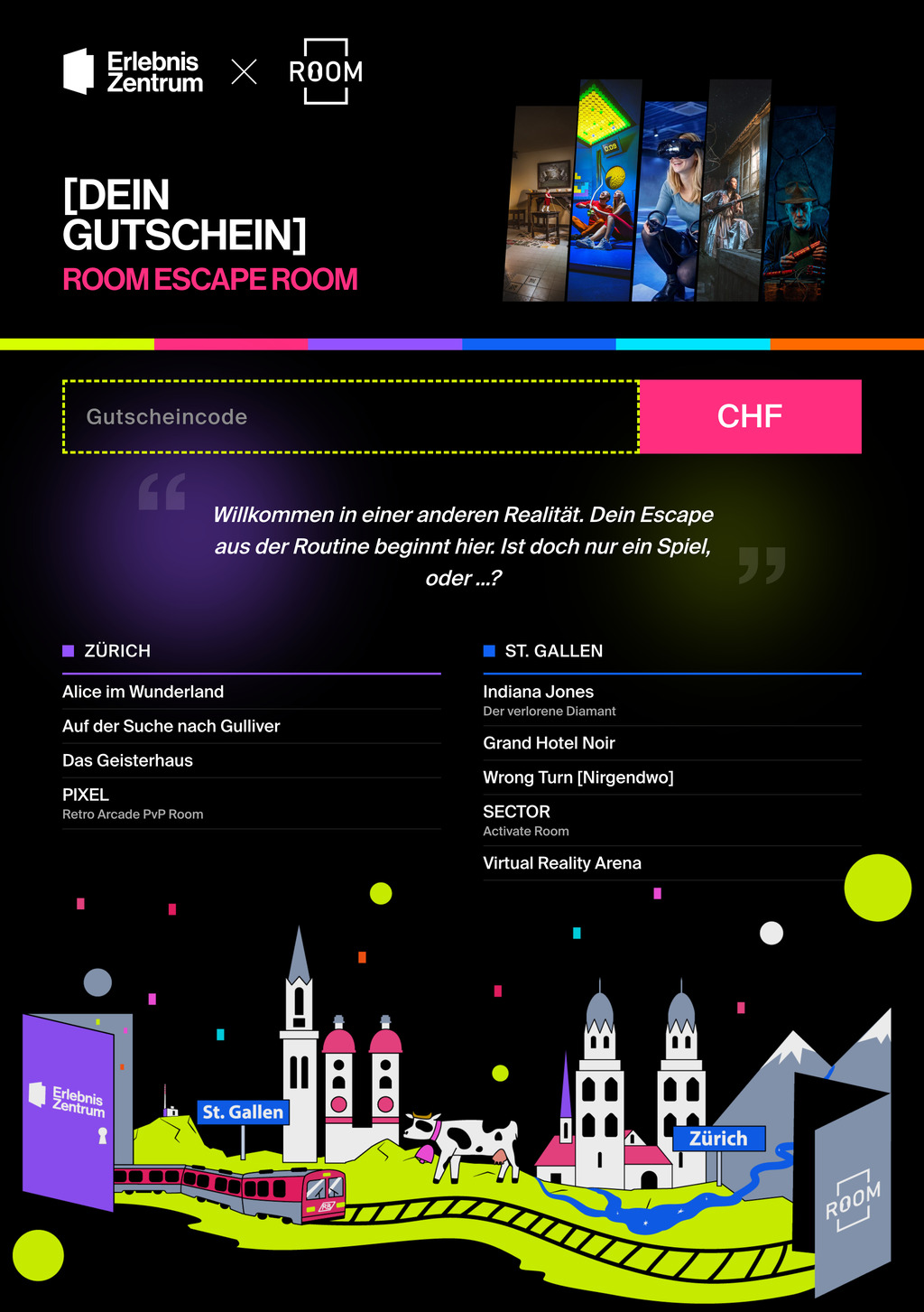 Digitaler Gutschein ROOM