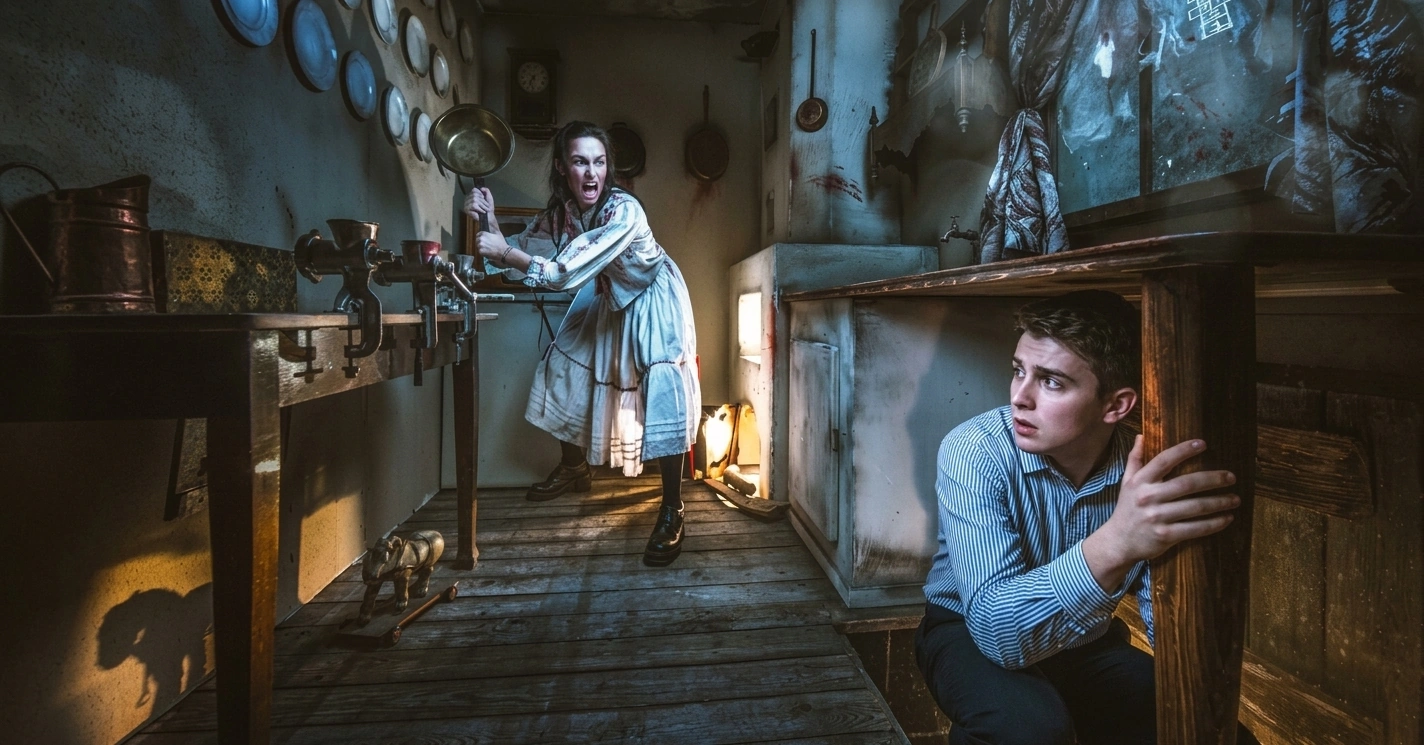 Horror Escape Room Das Geisterhaus in Zürich – Teamevent mit Gänsehaut-Faktor